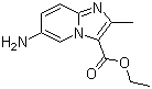 CAS 登录号：1018305-95-7, 6-氨基-2-甲基咪唑并[1,2-a]吡啶-3-羧酸乙酯