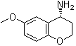 structure of CAS# 1018978-89-6, (4R)-3,4-二氢-6-甲氧基-2H-1-苯并吡喃-4-胺