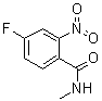 CAS 登录号：1018983-85-1, 4-氟-N-甲基-2-硝基苯甲酰胺