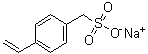 CAS # 10195-45-6, 4-Ethenylbenzenemethanesulfonic acid sodium salt