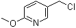 structure of CAS# 101990-70-9, 5-(Chloromethyl)-2-methoxypyridine