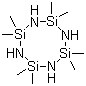 structure of CAS# 1020-84-4, Octamethylcyclotetrasilazane