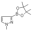 structure of CAS# 1020174-04-2, 1-甲基吡唑-3-基-硼酸频哪醇酯
