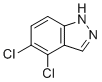 structure of CAS# 1020243-02-0, 4,5-dichloro-1H-indazole