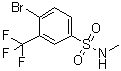 CAS # 1020253-01-3, 4-Bromo-N-methyl-3-(trifluoromethyl)benzenesulfonamide