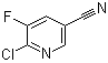 structure of CAS# 1020253-14-8, 6-氯-5-氟烟腈