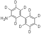 CAS 登录号：1020718-93-7, [1,1'-联苯-2,2',3',4,4',5,5',6,6'-d<sub>9</sub>]-3-胺