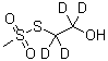 CAS # 1020719-50-9, Methanesulfonothioic acid S-(2-hydroxyethyl-1,1,2,2-d4) ester