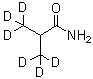 CAS 登录号：1020719-64-5, 2-(三氘甲基)丙酰胺-3,3,3-d<sub>3</sub>