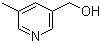 structure of CAS# 102074-19-1, 5-甲基-3-吡啶甲醇