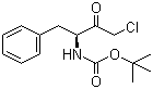 (3S)-3-(叔丁氧羰基)氨基-1-氯-4-苯基-2-丁酮分子结构 (CAS 102123-74-0)