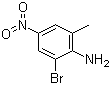 structure of CAS# 102170-56-9, 2-溴-6-甲基-4-硝基苯胺