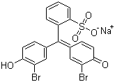 溴酚红钠盐分子结构 (CAS 102185-50-2)
