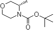(3S)-3-Methylmorpholine-4-carboxylic acid tert-butyl ester molecular structure (CAS 1022094-01-4)