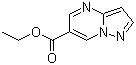 structure of CAS# 1022920-59-7, 吡唑并[1,5-a]嘧啶-6-羧酸乙酯