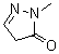 structure of CAS# 10234-66-9, 2-甲基-2,4-二氢吡唑-3-酮