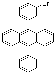 structure of CAS# 1023674-80-7, 9-(3-Bromophenyl)-10-phenylanthracene
