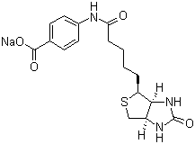 CAS 登录号：102418-74-6, 生物素 4-氨基苯甲酸钠盐