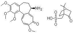 CAS # 102419-97-6, (+)-N-Deacetylcolchicine d-camphorsulfonate