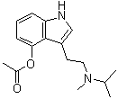 CAS # 1024612-25-6, 3-[2-[Methyl(1-methylethyl)amino]ethyl]-1H-indol-4-ol 4-acetate