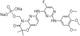 structure of CAS# 1025687-58-4, Fostamatinib disodium