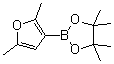 structure of CAS# 1025718-96-0, 2,5-二甲基呋喃-3-硼酸频哪醇酯