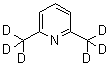 structure of CAS# 10259-14-0, 2,6-二(三氘甲基)吡啶
