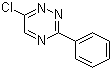 6-Chloro-3-phenyl-1,2,4-triazine molecular structure (CAS 1025914-50-4)