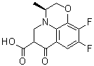 structure of CAS# 1026952-91-9, (3S)-9,10-二氟-2,3,6,7-四氢-3-甲基-7-氧代-5H-吡啶并[1,2,3-de]-1,4-苯并恶嗪-6-羧酸