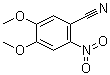 structure of CAS# 102714-71-6, 2-Nitro-4,5-dimethoxybenzonitrile