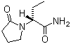 CAS 登录号：102767-28-2, 左乙拉西坦, (S)-alpha-乙基-2-氧合-1-乙酰胺吡咯烷