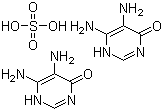 structure of CAS# 102783-18-6, 4,5-二氨基-6-羟基嘧啶半硫酸盐