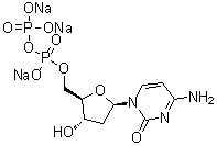 CAS 登录号：102783-57-3, 2'-脱氧胞苷 5'-(三氢连二磷酸酯)三钠盐