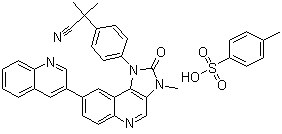 CAS 登录号：1028385-32-1, BEZ235 对甲苯磺酸盐