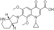 structure of CAS# 1029364-73-5, 6,8-二甲氧基莫西沙星