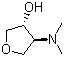 structure of CAS# 10295-90-6, 3-羟基-4-(N,N-二甲氨基)四氢呋喃