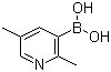 CAS 登录号：1029654-18-9, B-(2,5-二甲基-3-吡啶基)硼酸