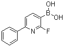 CAS 登录号：1029654-19-0, 2-氟-6-苯基吡啶-3-硼酸