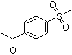 structure of CAS# 10297-73-1, 4'-甲砜基苯乙酮