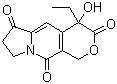 structure of CAS# 102978-40-5, 4-乙基-7,8-二氢-4-羟基-1H-吡喃并[3,4-f]吲嗪-3,6,10(4H)-三酮