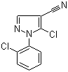 CAS # 102996-34-9, 5-Chloro-1-(2-chlorophenyl)-1H-pyrazole-4-carbonitrile