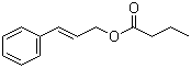 CAS 登录号：103-61-7, 丁酸桂酯, 丁酸肉桂酯, 3-苯基-2-丙烯基丁酸酯