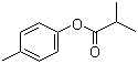 CAS # 103-93-5, 2-Methylpropanoic acid 4-methylphenyl ester, p-Cresyl isobutyrate, p-Methylphenyl isobutyrate, p-Tolyl isobutyrate