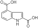 structure of CAS# 103027-96-9, 吲哚-2,4-二甲酸