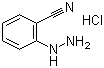 structure of CAS# 1030287-80-9, 2-肼基苯甲腈盐酸盐