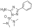 structure of CAS# 1031-47-6, 三唑磷胺
