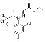 structure of CAS# 103112-35-2, Fenchlorazol-ethyl