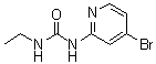 structure of CAS# 1031432-46-8, N-(4-溴-2-吡啶基)-N'-乙基脲