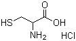 structure of CAS# 10318-18-0, DL-半胱氨酸盐酸盐