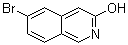 structure of CAS# 1031927-91-9, 6-溴异喹啉-3-醇